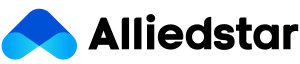 alliedstar英文logo 彩黑白_画板 1